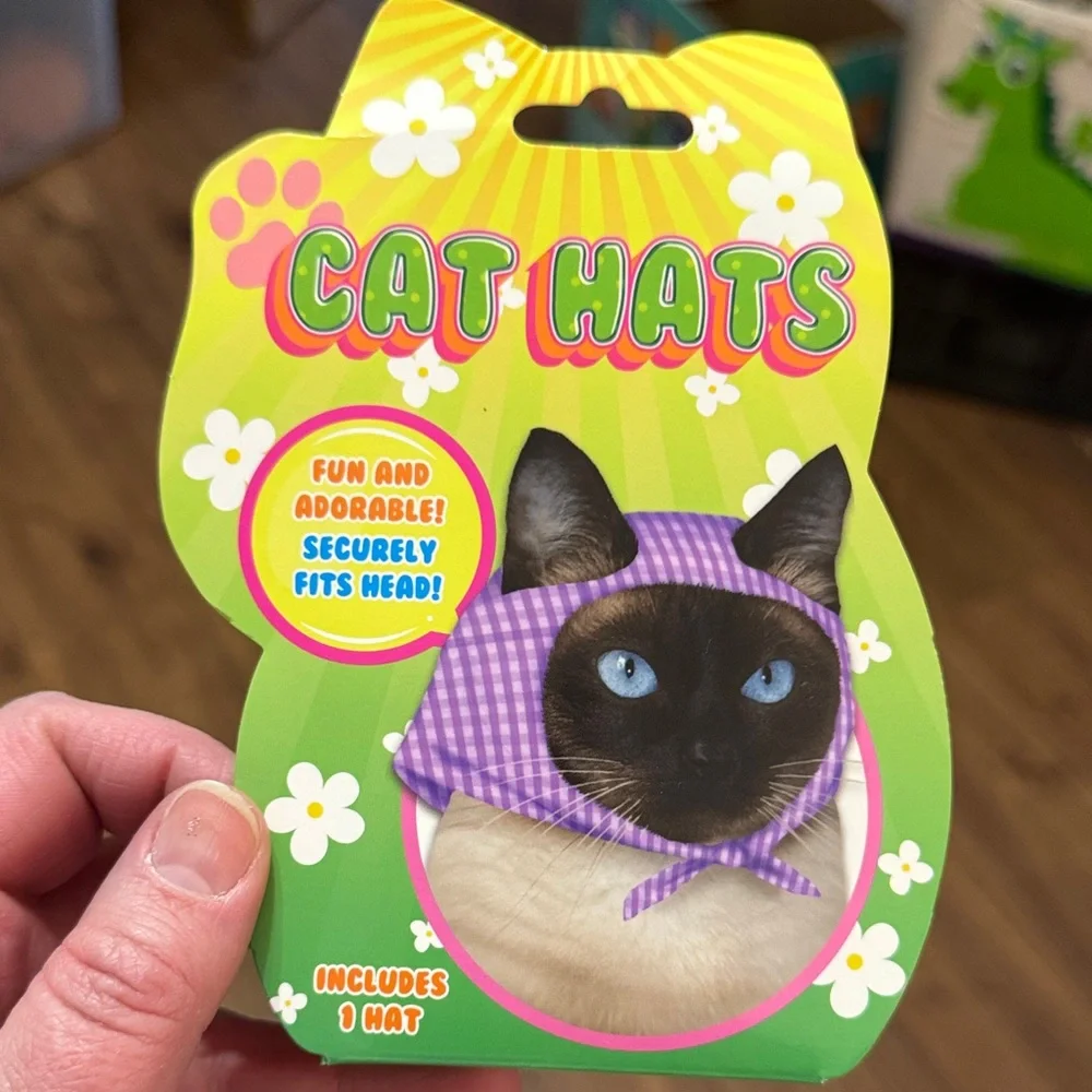 Purple Cat Hat - Picture 1 of 2